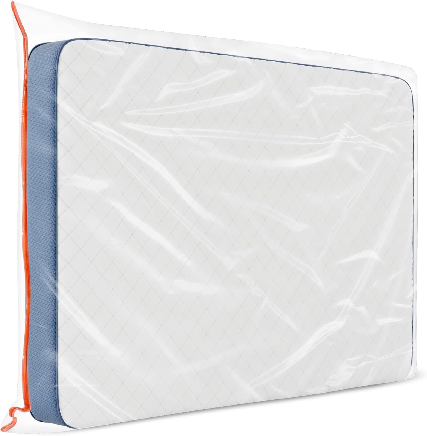 Housse Matelas Demenagement avec Zip Pratique - 11 Tailles Dispo - Housse Plastique Rangement Matelas - Housse Matelas 70x140 cm (Épaisseur 20 cm) en Plastique 70 x 140 cm