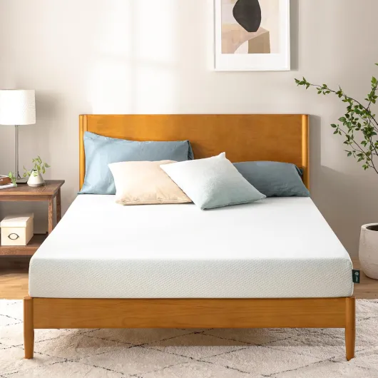Matelas à Mémoire de Forme - Matelas 140x190 cm – Épaisseur 11 cm – Soutien Ergonomique à 5 Zones – Fermeté Moyenne – Certifié Oeko-TEX – Housse Respirante – Confort Optimal 140 x 190 cm Blanc