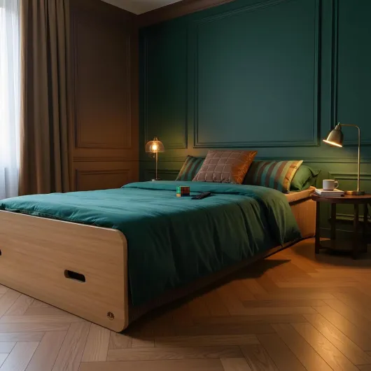 Lit Pliable - en Carton Recyclable - Étirable jusqu'à 2 mètres (Maxi)