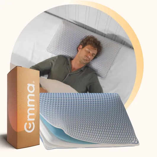 Oreiller Original Elite 40x70 cm - Mousse à Mémoire de Forme & Airgrid™ - Ferme & Thermorégulant - 3 Couches Ajustables - Housse Déhoussable Elite 70x40 cm