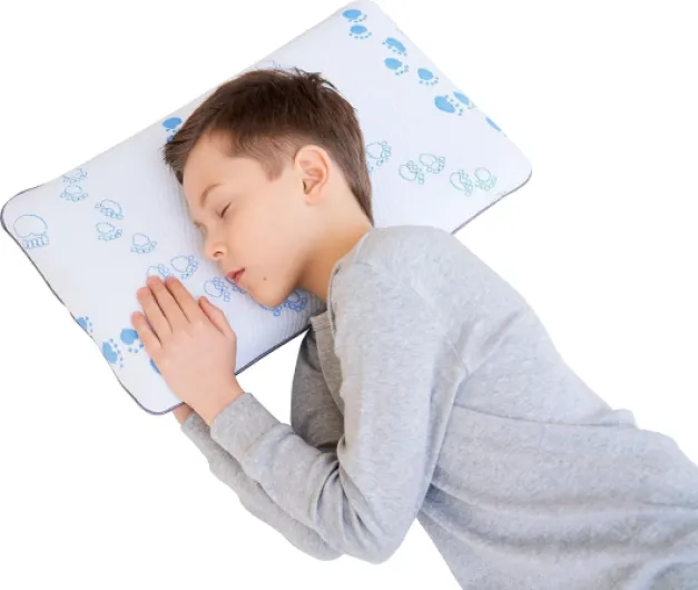 Coussin en Mousse à mémoire pour Enfants Coussin pour bébé pour Coussins Plats pour Enfants (3-8 Ans)