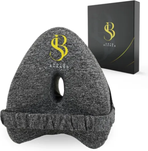 Premium Coussin Celsius Entrejambe Orthopédique avec Mousse à Mémoire de Forme - Oreiller Genoux Pour Dormir avec Tissu Respirant et Lavable en Machine - Soulagement Efficace des douleurs sciatiques