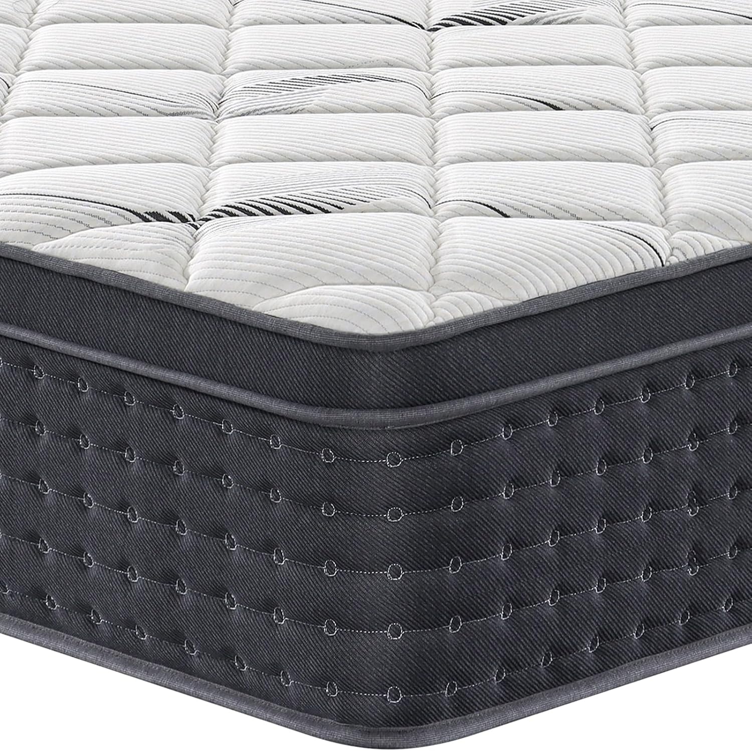 Matelas 140x190 - Épaisseur 30cm Matelas en Mousse à Mémoire de Forme - Parfait Soutien (Matelas 140x190x30cm)