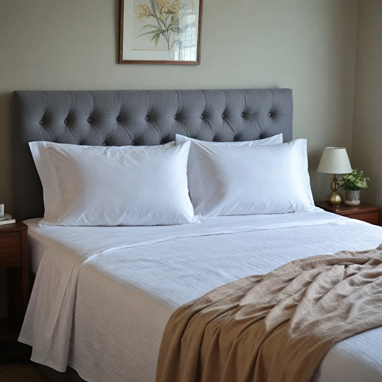 Les draps housse 160x200 avec bonnet de 35 cm : confort et élégance au rendez-vous