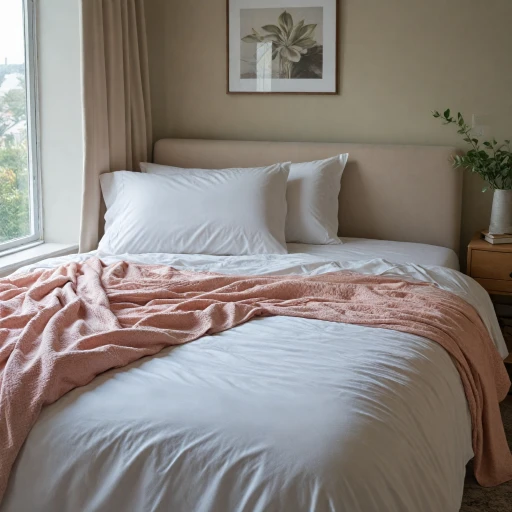 Les draps housse avec bonnet de 35 cm : confort et style pour votre lit