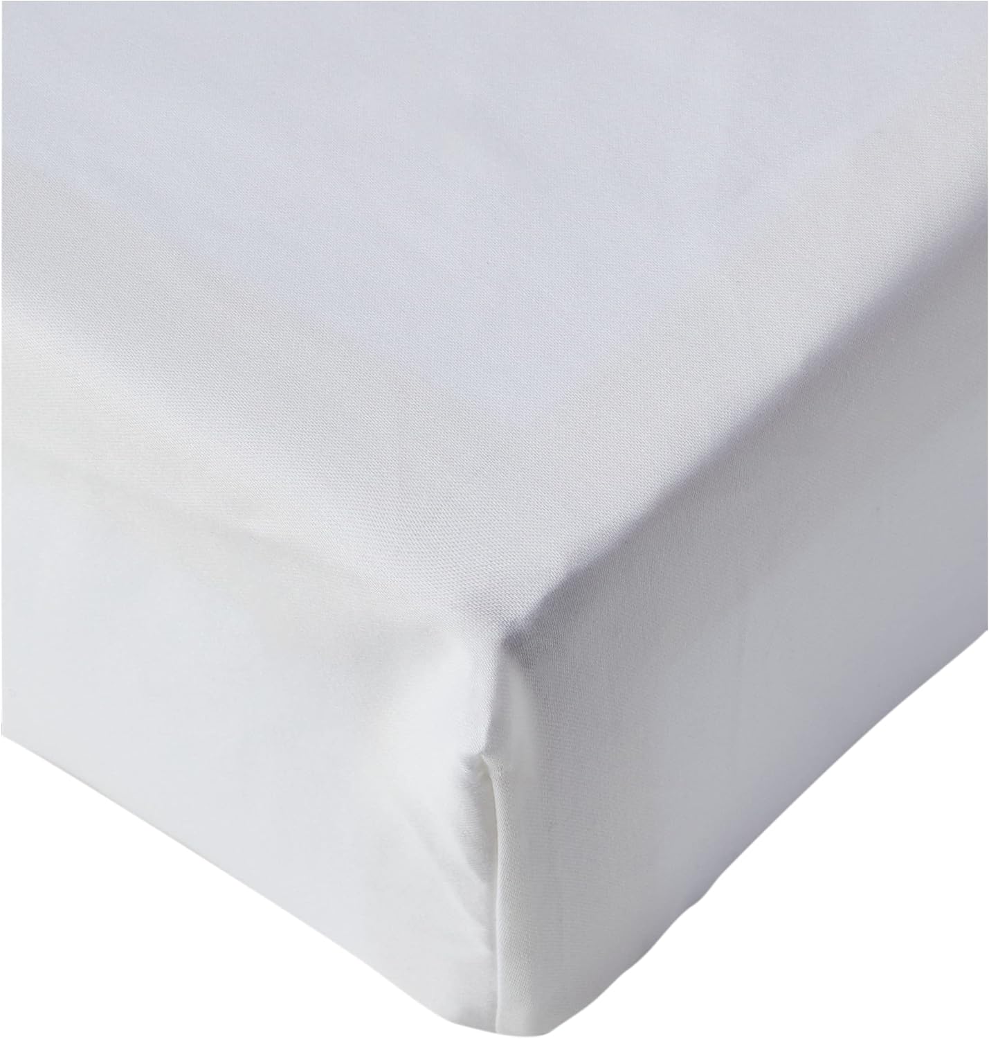 Drap-Housse, Coton, 180 x 200 x 30 cm, Blanc 180 x 200 x 30 cm Blanc