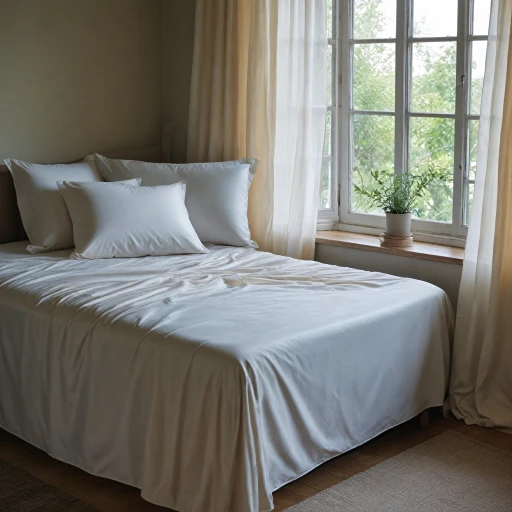 Le confort du drap housse en satin de coton 160x200