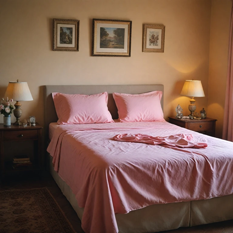 L'élégance du drap housse rose pour votre chambre