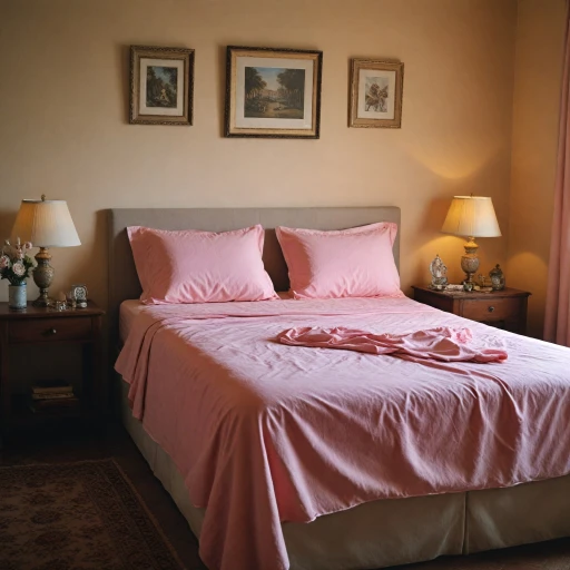 L'élégance du drap housse rose pour votre chambre
