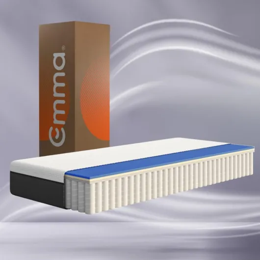 Matelas Hybrid II Plus - Mousse à mémoire de Forme et Ressorts ensachés - 90x200 cm - Hauteur 25cm - Moyen-Ferme (H7) - Soutien à 7 Zones - Ergonomique - Ultra-Respirant - Air + - Durable Nouveau modèle Air+ 90 x 200 cm