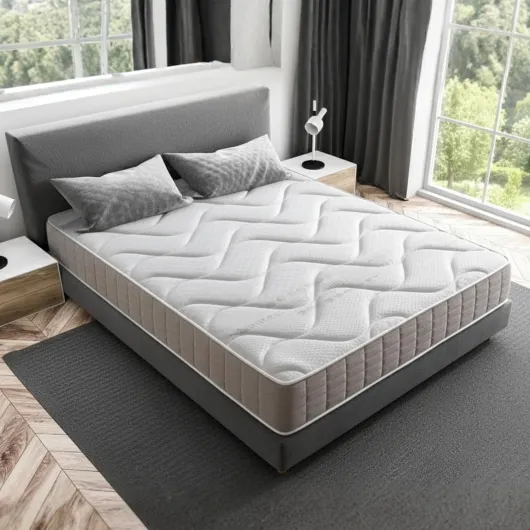 Matelas Viscoélastique 110x190 Orthopédique Épaisseur 30 cm - Grande Fermeté, Système Bio Essence Antifongique, Anti-Acariens, Anti-Allergique, Système AirSupport, Tissu Stretch 3D Haute Adaptabilité Grosor: 30cm 110 x 190 cm