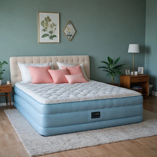 Le confort du matelas pneumatique avec compresseur silencieux