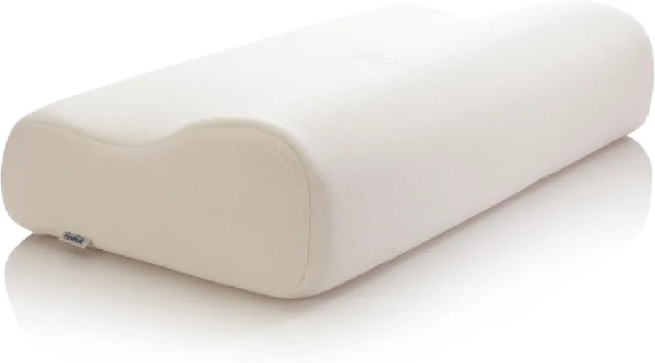 Original Pillow Oreiller Ergonomique en Mousse à mémoire de Forme pour Les Personnes Dormant sur Le côté et Le Dos avec Housse Lavable, Taille XL (61 x 31 x 13/10 cm) XL - 61 x 31 x 13/10 cm Blanc