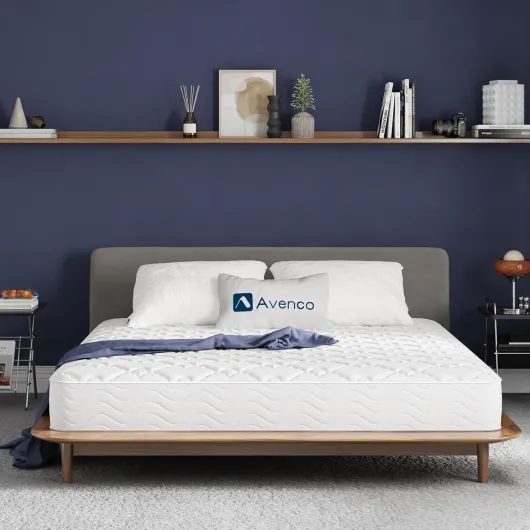 Matelas 140x190, 20CM, Matelas à Ressorts Ensachés, Mousse de Confort Double, Isolation des Mouvements, Certifié Sûr et Fiable par CertiPUR-US et Oeko-TEX, Soutien Lombaire Medium Firm Blanc-20cm 140 x 190 cm