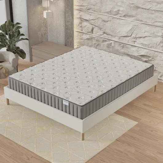 Matelas Orionis 180 x 200 cm- Technologie Hybrid: Mousse HDensité + Mousse MÉMOIRE De Forme- Ép 16cm- Soutien Tonique & Enveloppant- Label sanitized(Anti bactérien/acarien) 180 x 200 cm Épaisseur 16 cm