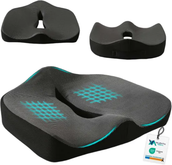 Coussin Coccyx à Mémoire de Forme (70-100KG) 70 - 100KG