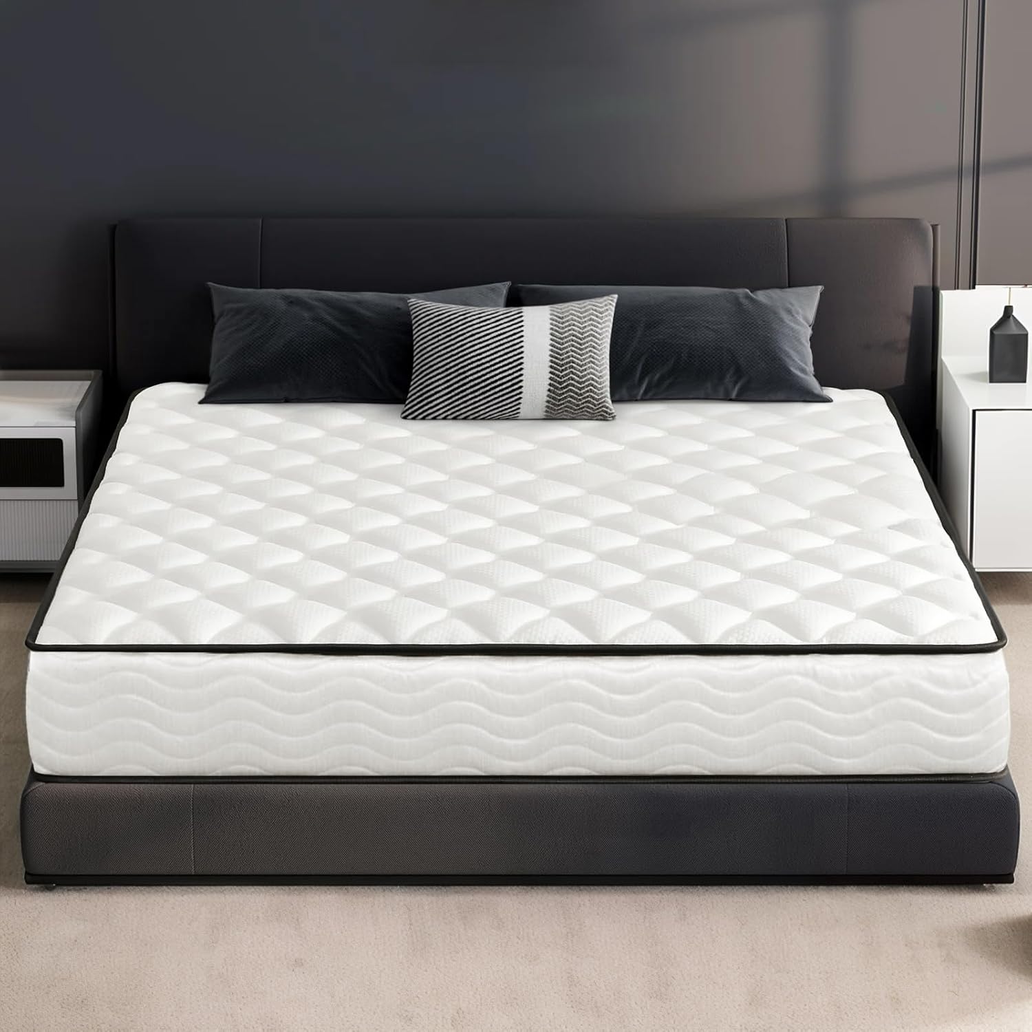 Matelas 140x200 - Épaisseur 15cm - Matelas en Mousse - Matelas Ergonomique (Matelas 140x200x15cm)