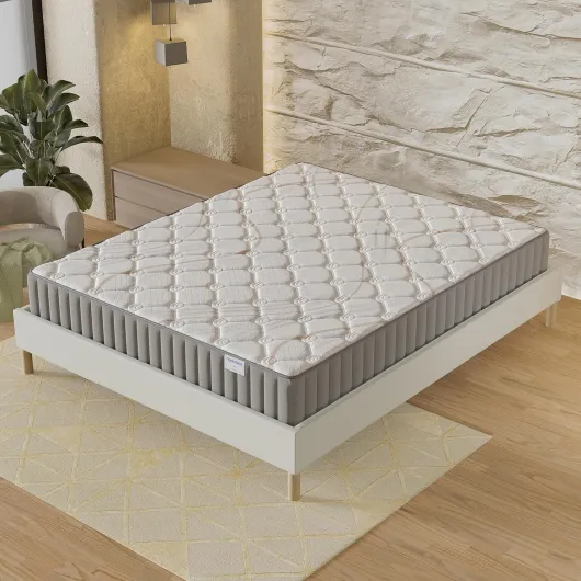 Matelas Sirius 90 x 200 cm- Épaisseur 22cm- Latex Naturel & Accueil Confort 400g/m2 (Anti-Points de Pression)- Soutien Tonique Ferme & Enveloppant 90 x 200 cm Épaisseur 22 cm