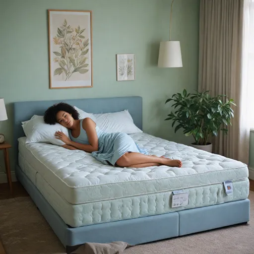 Comment choisir un matelas qui soutient la colonne vertébrale