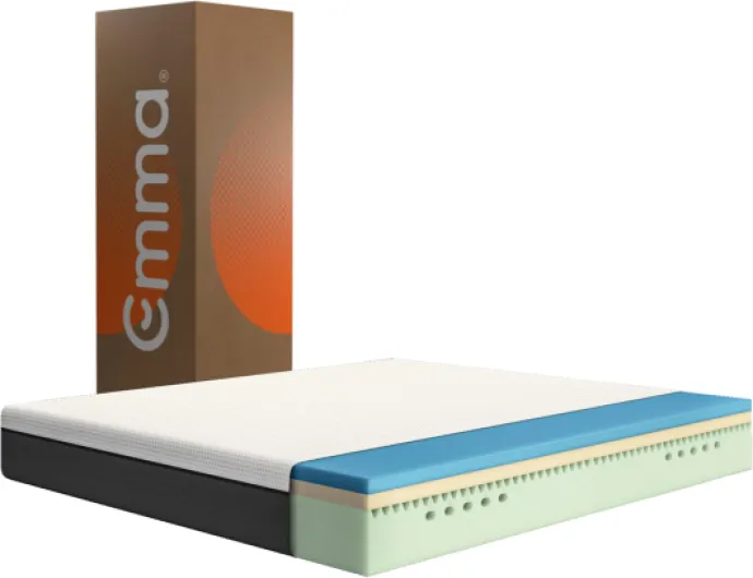 Original Matelas en Mousse 140x190 cm, Hauteur 25 cm, (H2), Matelas à 5 Zones 140 x 190 cm Original