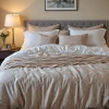 Housse de couette et drap : créer une parure de lit harmonieuse et saine