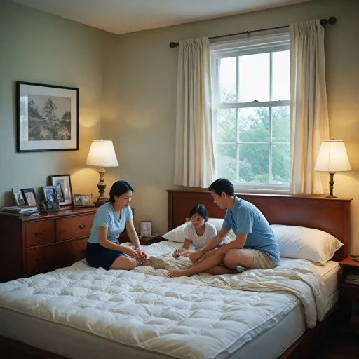 Comment bien choisir la taille de son matelas quand on dort à deux