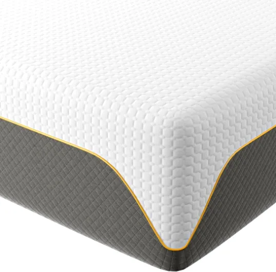 Matelas 90x200, Hauteur 20 cm, Matelas Orthopédique à Mémoire de Forme Froide, 9 Zones de Confort, Antibactérien et Hypoallergénique Soulage Le Dos, Housse en Tissu Amovible 90x200x20cm