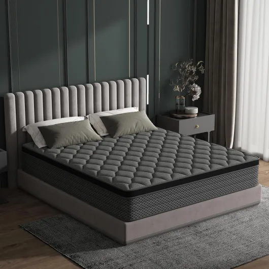 Matelas 120x200 - Épais 20 cm, Matelas Hybride en Mousse à mémoire de Forme à Ressorts ensachés, Convient aux Enfants et aux Adultes, certifié Öko-Tex, Ergonomique 7 Zones 120 x 200 cm environ 20 cm