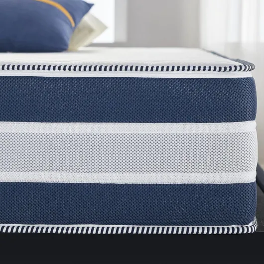 Arensberger ® Relaxx Matelas Bien-être 7 Zones avec Mousse à mémoire de Forme 3D 160 x 200 cm Hauteur 27 cm Densité 50 kg/m³ Trois Couches : Mousse à Froid + Mousse Visco Smart + Gel