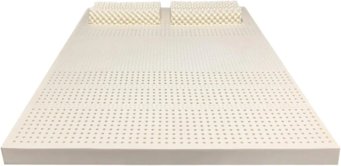 Matelas en Latex 100% Naturel, Compression et sans déformation, Ventilation des Pores en nid d'abeille, Doux et Confortable, Matelas en Latex,2.5 cm,150x200cm(59x79in) 150x200cm(59x79in) 2.5 Cm