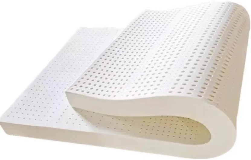 Matelas en latex naturel hypoallergénique/matelas rafraîchissant en latex bio avec soutien orthopédique (taille : 90 x 190 cm, couleur : 2,5 cm) 90 x 190 cm 2,5 Cm.