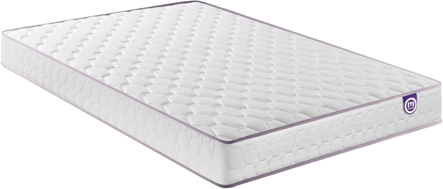 Merinos Matelas Ressorts ensachés Natty 140x190 L140cm x l190cm