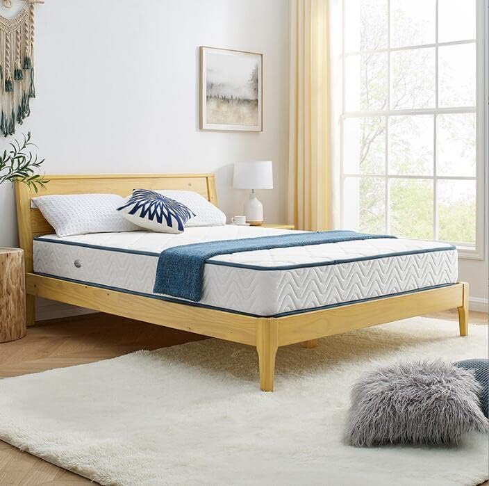 Matelas 140x190CM,Epaisseur 14CM,Matelas Mousse pour 1-2 Personne,Doux,Confortable,Respirant,Emballage sous Vide (140x190x14CM)