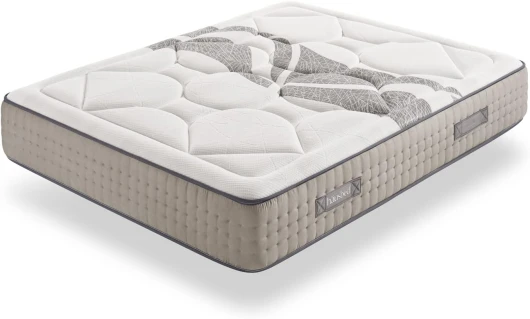 HÄUSBED Matelas à ressorts ensachés SÖNER 180 x 200 Hauteur 30 cm - Double face viscoélastique Airgel+Supersoft + Biofiber - Tissu Jacquard 390 g - Grande adaptabilité