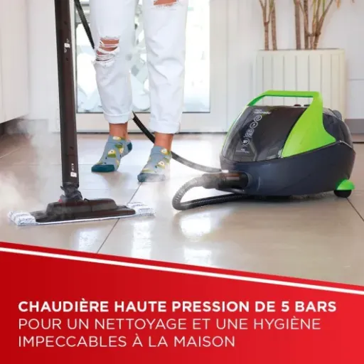 Test Polti Vaporetto Pro 95 Turbo Flexi : le nettoyeur vapeur qui en a sous le capot