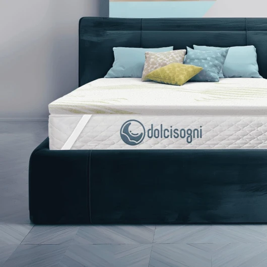 Surmatelas 120x190 Oeko-TEX® et CertiPUR™, Surmatelas 120 x 190 Memoire de Forme 100% avec Épaisseur 5 cm et avec Housse en Aloe Vera déhoussable et Lavable, sur Matelas 2 Personnes 120x190 cm Aloe Vera 120x190x5 cm
