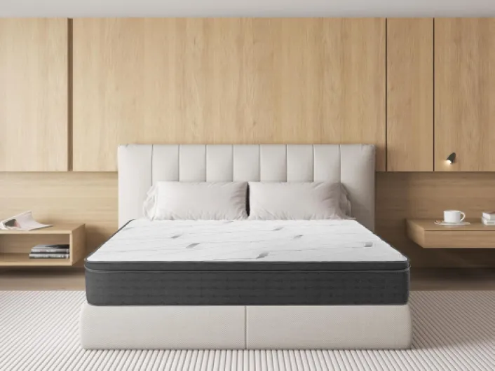 Sinlikon Matelas 160 x 200CM,Epaisseur 30CM,Luxe Matelas Confort Zones en Mousse à mémoire de Forme, Moelleux et Respirant (160x200x30CM)