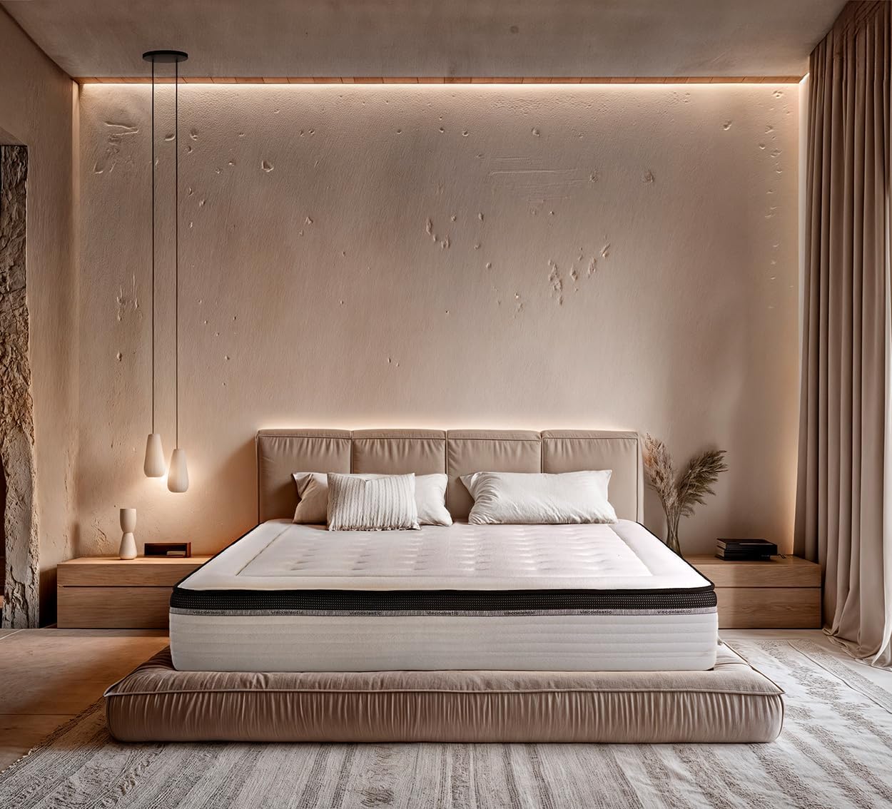 Dream - Matelas Bio Memory - Ferme - Viscoélastique INNOGEL - 90 x 190 cm 90 x 190 cm Mousse 26 cm