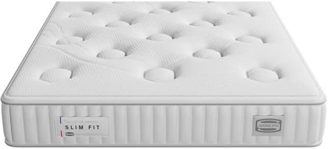 Simmons Matelas Slim FIT Mi-Ferme 140x190