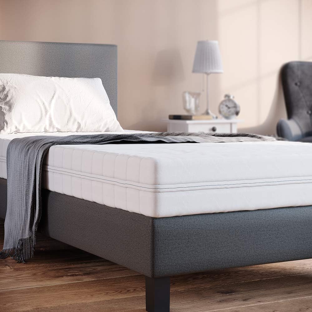 VitaliSpa Matelas en Mousse Froide, Blanc, 80 x 200 cm H3 degré de dureté, 7 Zones 80x200cmH3 Blanc