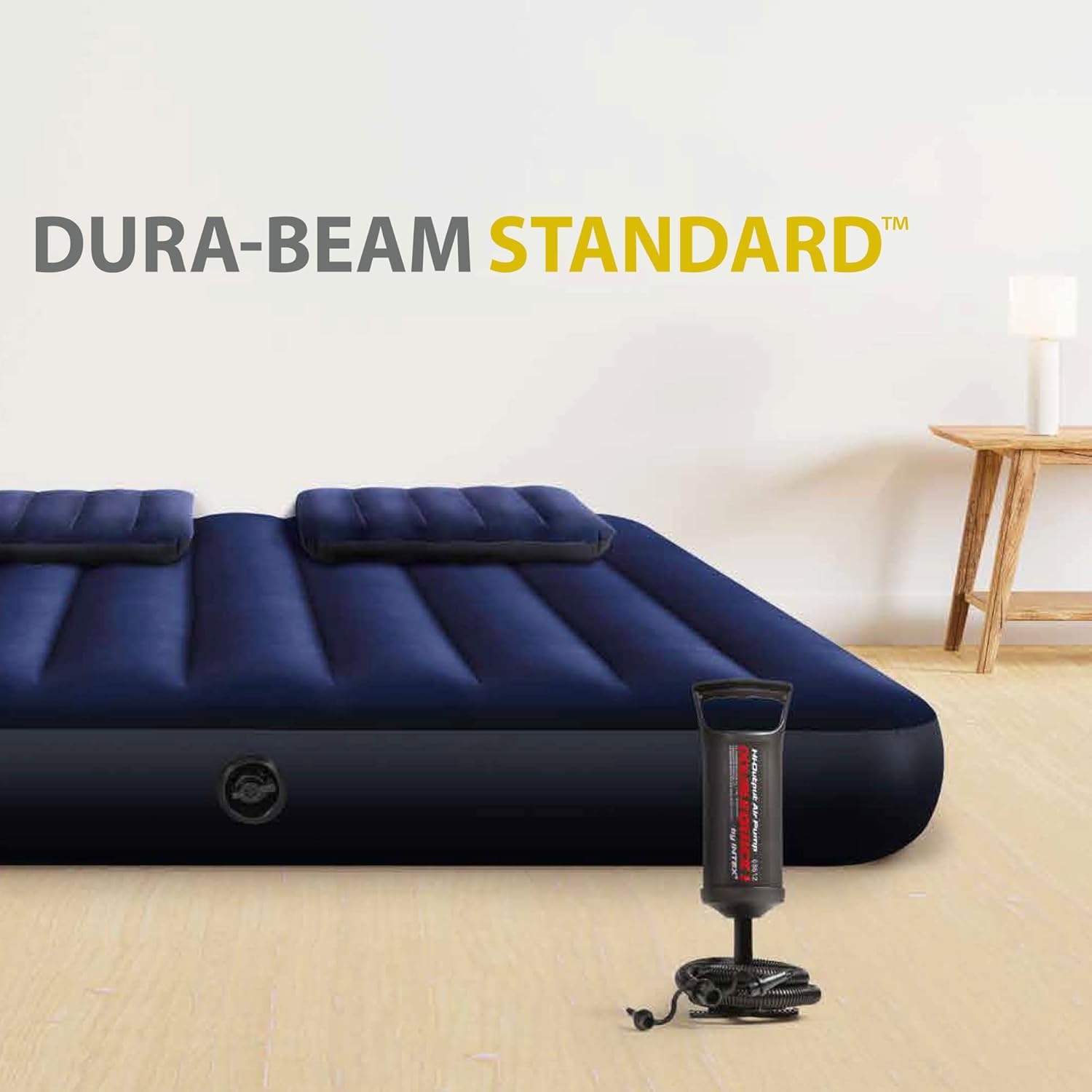 64765 Matelas Gonflable, Multicolore, 152 x 203 cm Unique