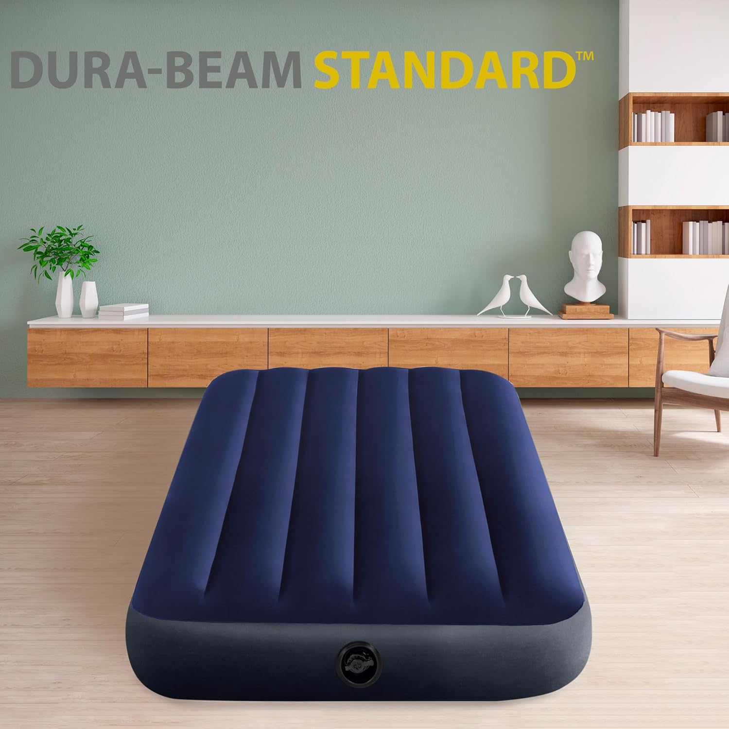 Intex - Matelas gonflable, 64757, multicolore, 99 x 191 x 25 cm Twin