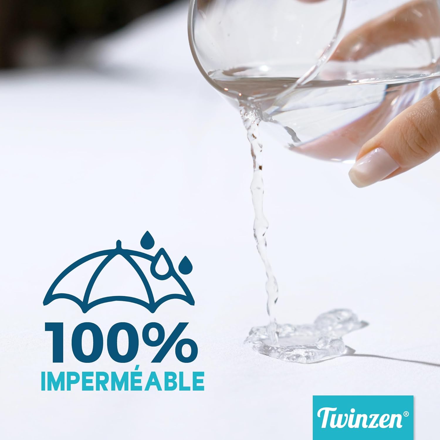 Protege Matelas 90x190 - Protection Imperméable et Respirante - Alèse 90 x 190 90 x 190 cm