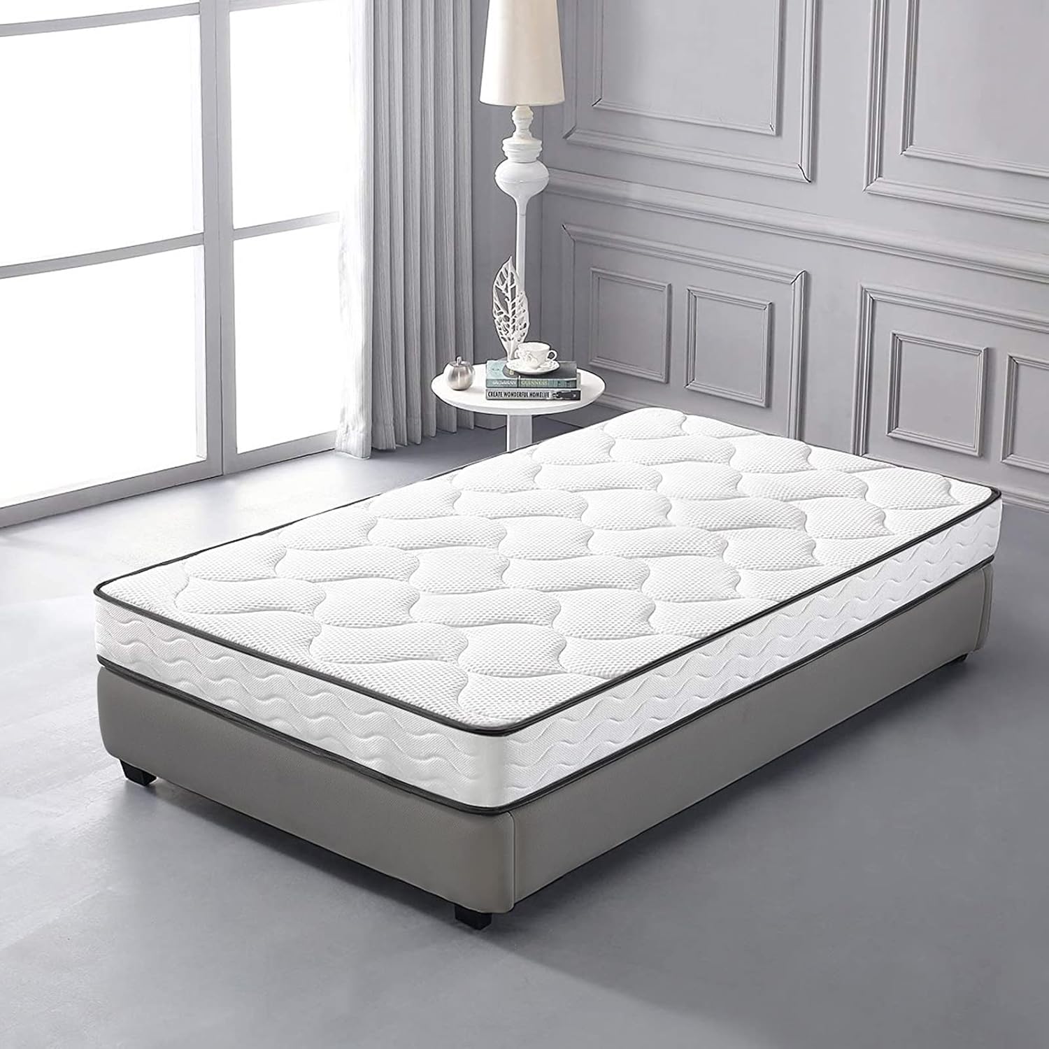 IZTOSS Lot de 2 Matelas 90x190cm Matelas Memoire de Forme Luxe Matelas de Lit d'Adulte et d'enfant Épaisseur 15cm Mémoire de Forme-90x190x15cm-2 pièces