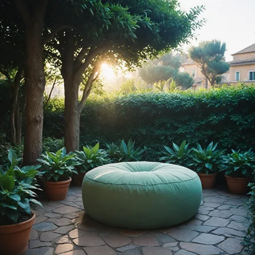 Comment choisir un pouf géant pour l’extérieur confortable et durable