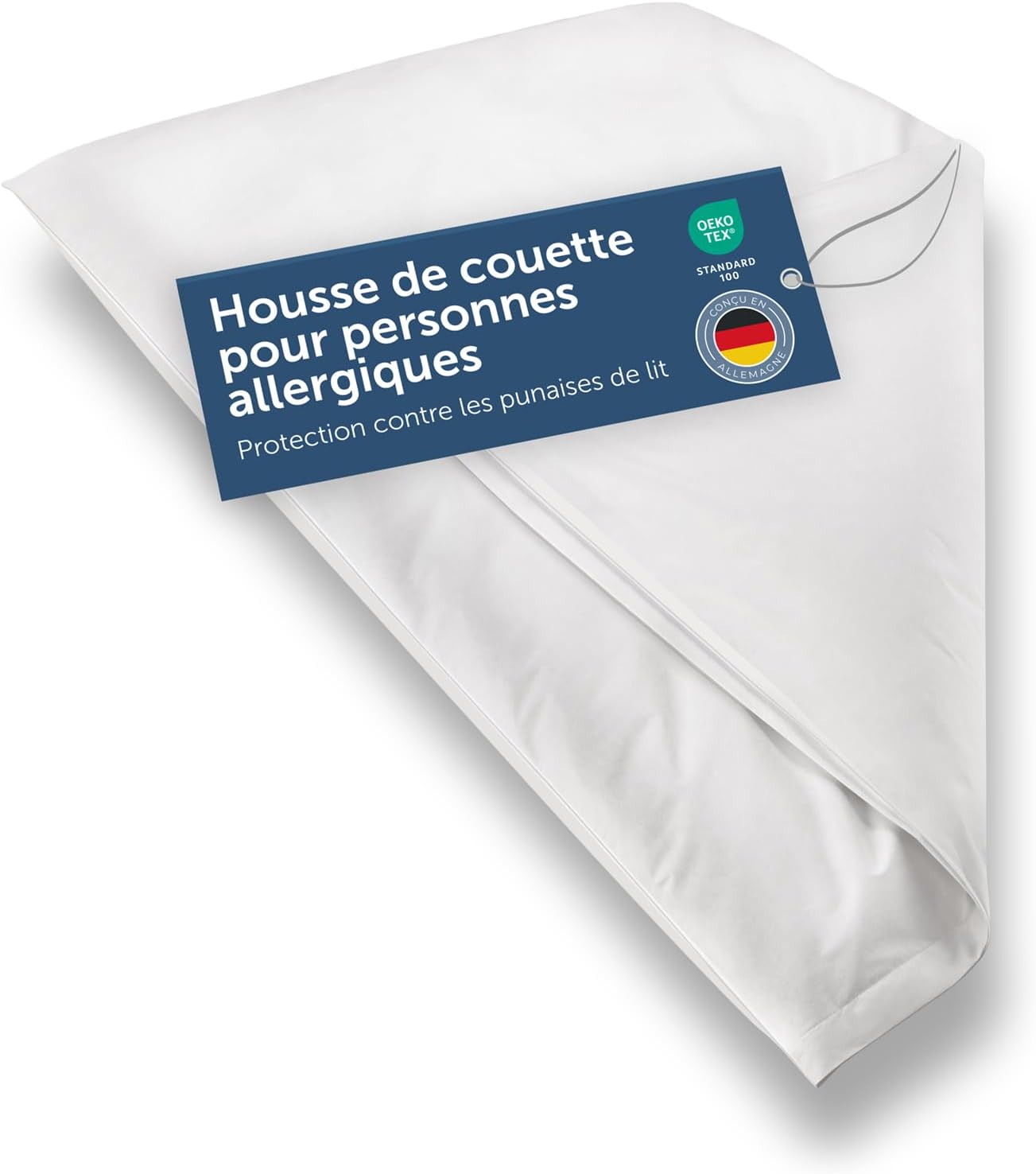 Housses Anti-acariens pour Personnes allergiques - Housse de Couette 140x200 cm - Protection Anti-acariens et Anti-punaises - Linge de lit Lavable pour Personnes allergiques, Lot de 7 140x200cm Housses de couette Lot de 1