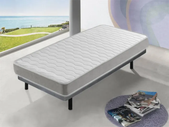 SHAULA LOT X2 Matelas Mousse 70x190 Apolo, Epaisseur 14 CM,Ergonomique et Respirant 2 MATELAS 70X190