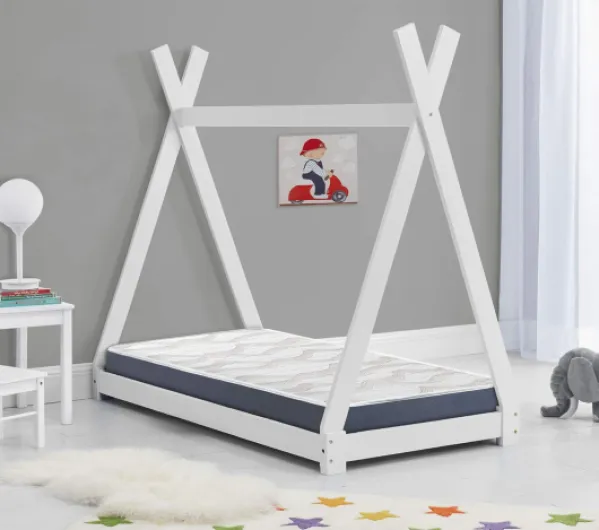 Pack Matelas 90X200 LIT Enfants h14 CM Orion Confort + 1 Oreiller Junior 90x35 cm + 1 Protège Matelas 90x200 cm Blanc 90 x 200 cm