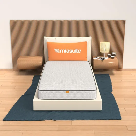 I sogni italiani Matelas simple pour lit 90 x 200cm, H10 cm – Waterfoam, dispositif médical, orthopédique 90 x 200 cm Blanc