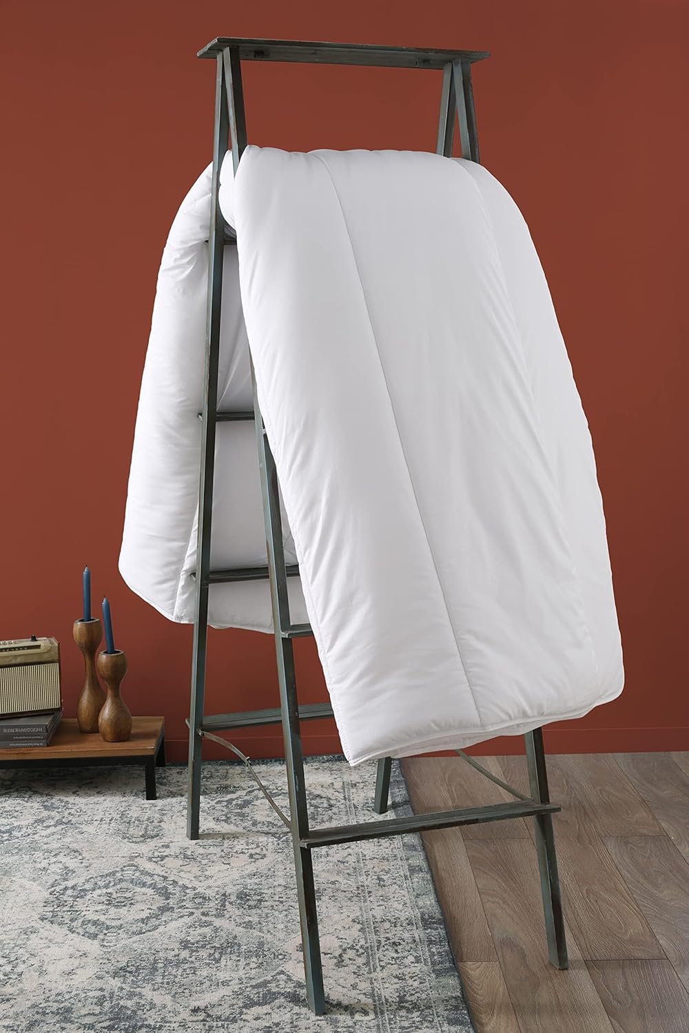 Couette Tempérée Multi Protect 240x260 cm - Convient 2 Personnes - Anti-Acariens et Punaises de Lit - Tissu 100% Polyester - Garnissage 100% Polyester Termolite Lin Protect - Lavable à 40°C